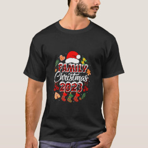 Familie Bijpassende Kerstman bijpassende pyjama lo T-shirt