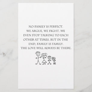 Familie Briefpapier