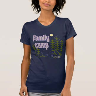 Familie Camp 2023 Ingebouwde Volwassen T-shirt