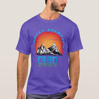 Familie Camping Ohio Familie Vakantie 2023rit vrie T-shirt