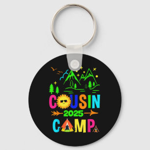 Familie Camping Zomer Vakantie Crew Neef Kamp 20 Sleutelhanger