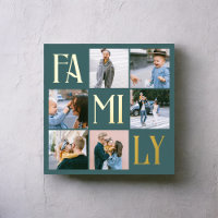 Familie Chic Multi Foto Turquoise