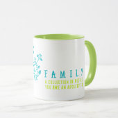 FAMILIE-Collectie van mensen die je excuses schuld Mok (Voorkant rechts)