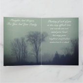 Familie condoleert kaart (Binnen)