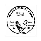 Familie Coop Hen Ei Karton Stempel (Afrduk)
