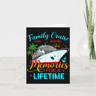 Familie Cruise 2026 Herinneringen Maken voor een L Kaart