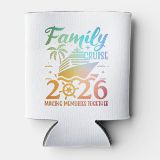 Familie Cruise 2026 Kleurrijke Blikkoeler Blikjeskoeler