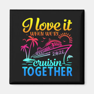 Familie Cruise 2026 Liefde Als We Samen Cruisen Magneet