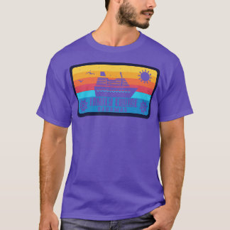 Familie Cruise Bahama's Retro stijl T-shirt