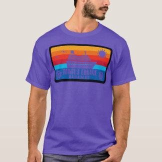 Familie Cruise Bahama's Retro stijl T-shirt