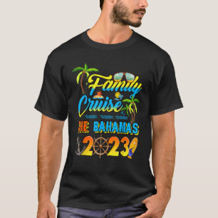 Familie Cruise De Bahama's 2023 Zomerreis T-shirt