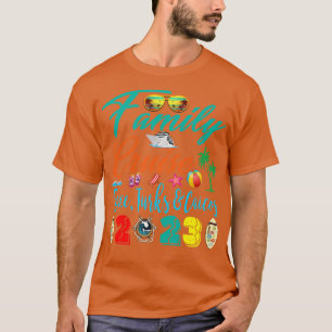 Familie Cruise Grace Turks Caicos 2023 Vakantie Gr T-shirt