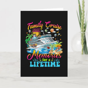 Familie Cruise Maakt Herinneringen Voor Een Leven Kaart
