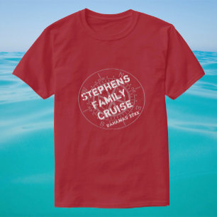 Familie Cruise met kompas T-shirt