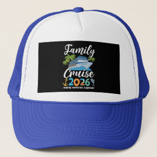 Familie Cruise Squad 2026 Groep Matching Zomer Trucker Pet