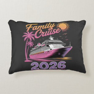 Familie Cruise Squad 2026 Vakantie Matching Reis Accent Kussen