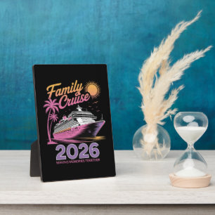 Familie Cruise Squad 2026 Vakantie Matching Reis Fotoplaat