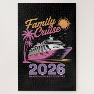 Familie Cruise Squad 2026 Vakantie Matching Reis Legpuzzel