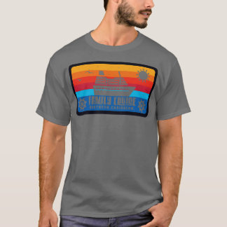 Familie Cruise Zuid-Caribisch Retro Sty T-shirt