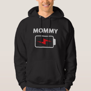 Familie die met Kerstmis meegaat Funny mamma's Hoodie