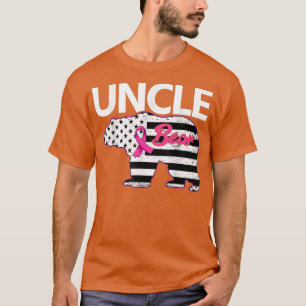 Familie die T-shirt aanpast Oom Beer Borstkanker A