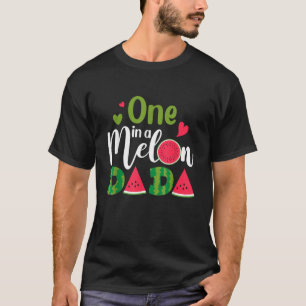 Familie één in een Melon Dada Birthday Party Match T-shirt