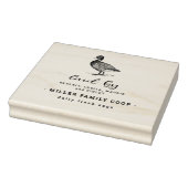 Familie eend Boerderij | Ei Kartonnen Stempel (Stempel)