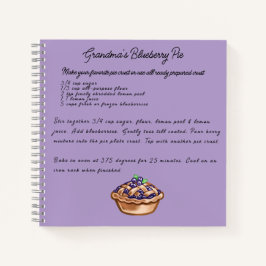 Familie Favoriete Recept Notitieboek