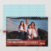 Familie Feestdagenkaart (Voorkant / Achterkant)