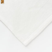 Familie Foto Collage 27 Afbeeldingen  White Gold Fleece Deken (Hoek)