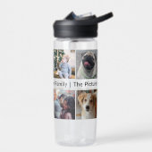 Familie Foto Collage 8 Aangepaste Afbeeldingen | N Waterfles (Links)