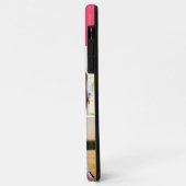 Familie Foto Collage Pink 4 Afbeelding Case-Mate iPhone Case (Achterkant/links)