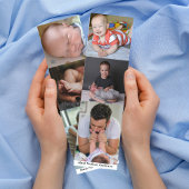 Familie Foto Collage Set van 4 Bladwijzer Sjabloon