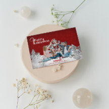 Familie Foto Kerstmis Uniek "ER ZIJN"