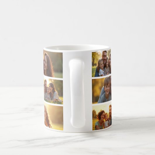 Familie Foto Koffiemok  (Handvat)