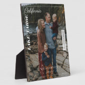 Familie Foto Modern Editorial Travel Keepomwille Fotoplaat (Zijkant)