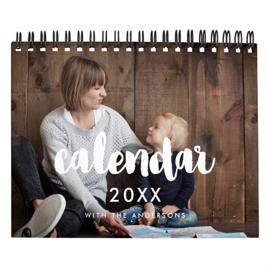 Familie fotokalender 2026 kalender (Hoes)