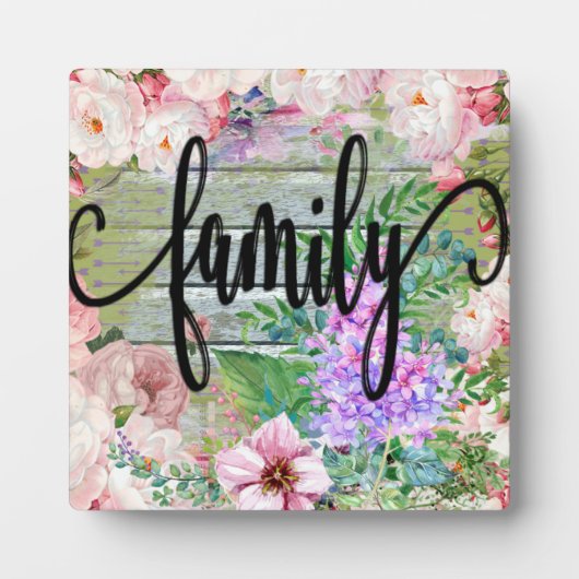 Familie Fotoplaat (Voorkant)