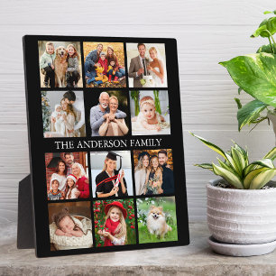 Familie Foto's Collage - Kies uw kleur Fotoplaat