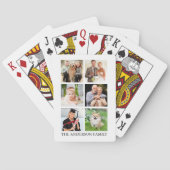 Familie Foto's Collage Pokerkaarten (Achterkant)