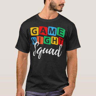 Familie Game Night Squad Dit Is Hoe Ik Een Game Na T-shirt