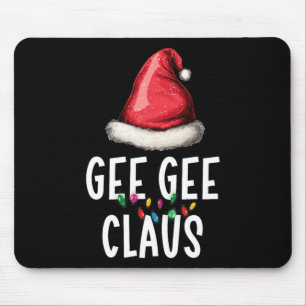 Familie Gee-gee Claus Kerstman Kerst Santas Pyjama Muismat