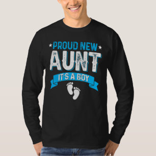 Familie Geslacht Onthullen Trots Nieuwe Tante Het T-shirt