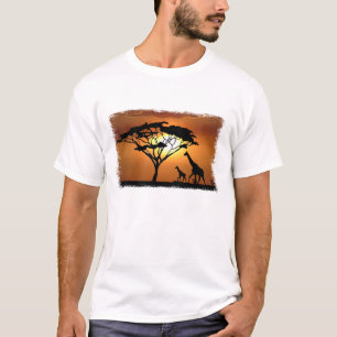 familie giraf t-shirt