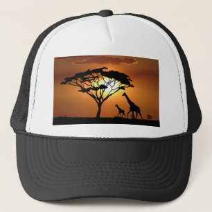familie giraf trucker pet