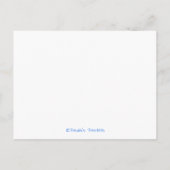 Familie Giraffe - Aankondiging geboorte (Achterkant)