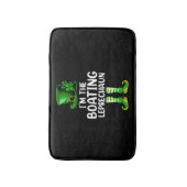 Familie Ik ben de Boot Leprechaun St Patrick's Day Badmat (Voorkant Verticaal)