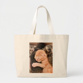 Familie is Alles, Kitten Boodschappentas Grote Tote Bag