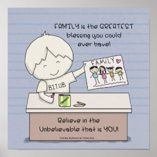 Familie is de Grootste Zegen Poster