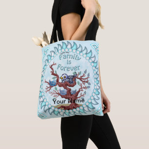 Familie is voor altijd Canvas tas
